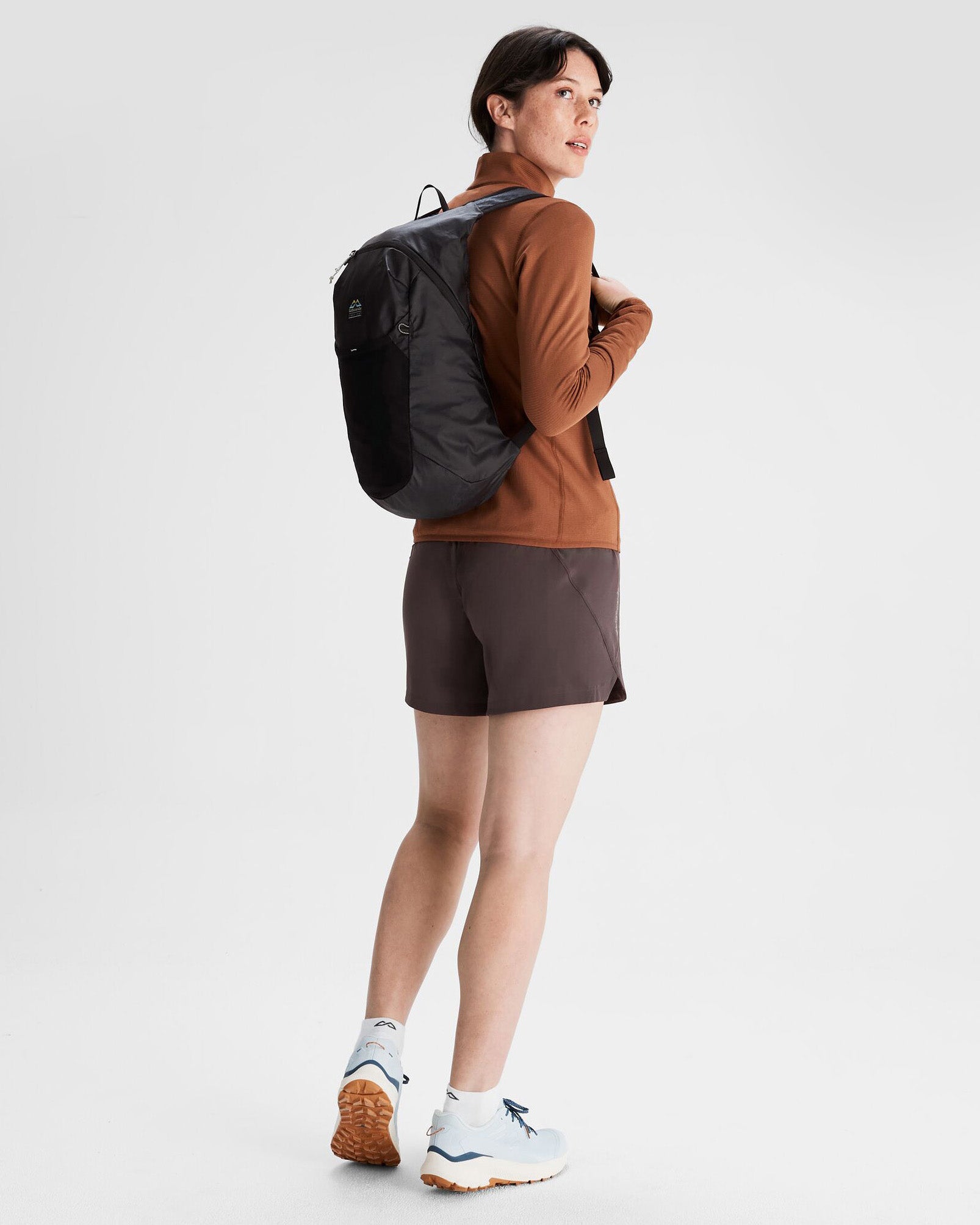 Black Stingray Pack&Go Pack - Lightweight & Durable Travel Backpack for Hiking, Camping & Daily Commute
