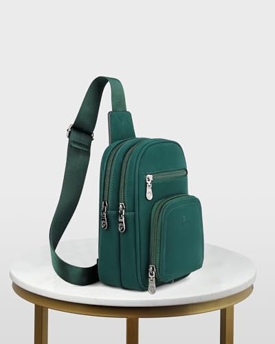 Dark Green Nubuck Style