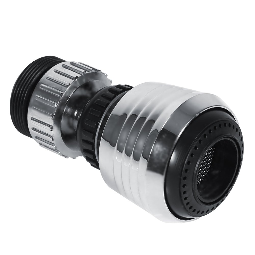 360 Degree Rotating Faucet Nozzle with Water Filter - Adjustable Kitchen Sprayer Head for Sink, Bathroom & Garden - Saves Water & Enhances Cleaning (Ideal for Washing Dishes, Fruits, Pets & Outdoor Plants)