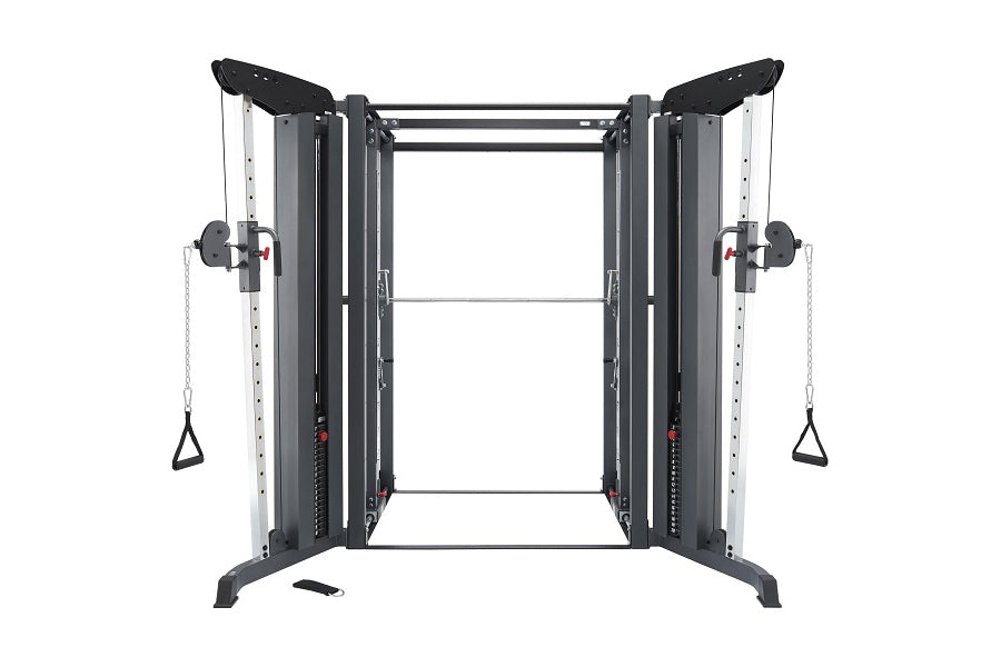 BodyCraft Jones Light Commercial Functional Cable Crossover Machine for Home & Gym Strength Training - Perfect for Full-Body Workouts, Muscle Building & Fitness Enthusiasts