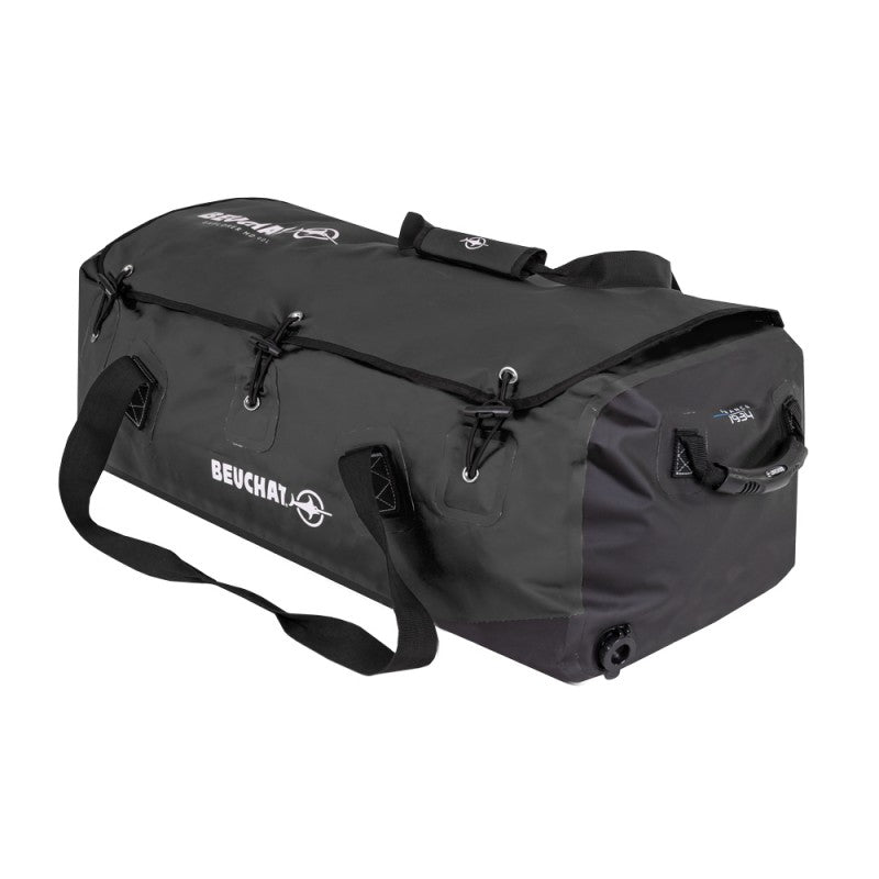 Beuchat Explorer HD 90L Black Scuba Diving Backpack - Large Capacity Waterproof Dive Bag for Travel & Underwater Adventures