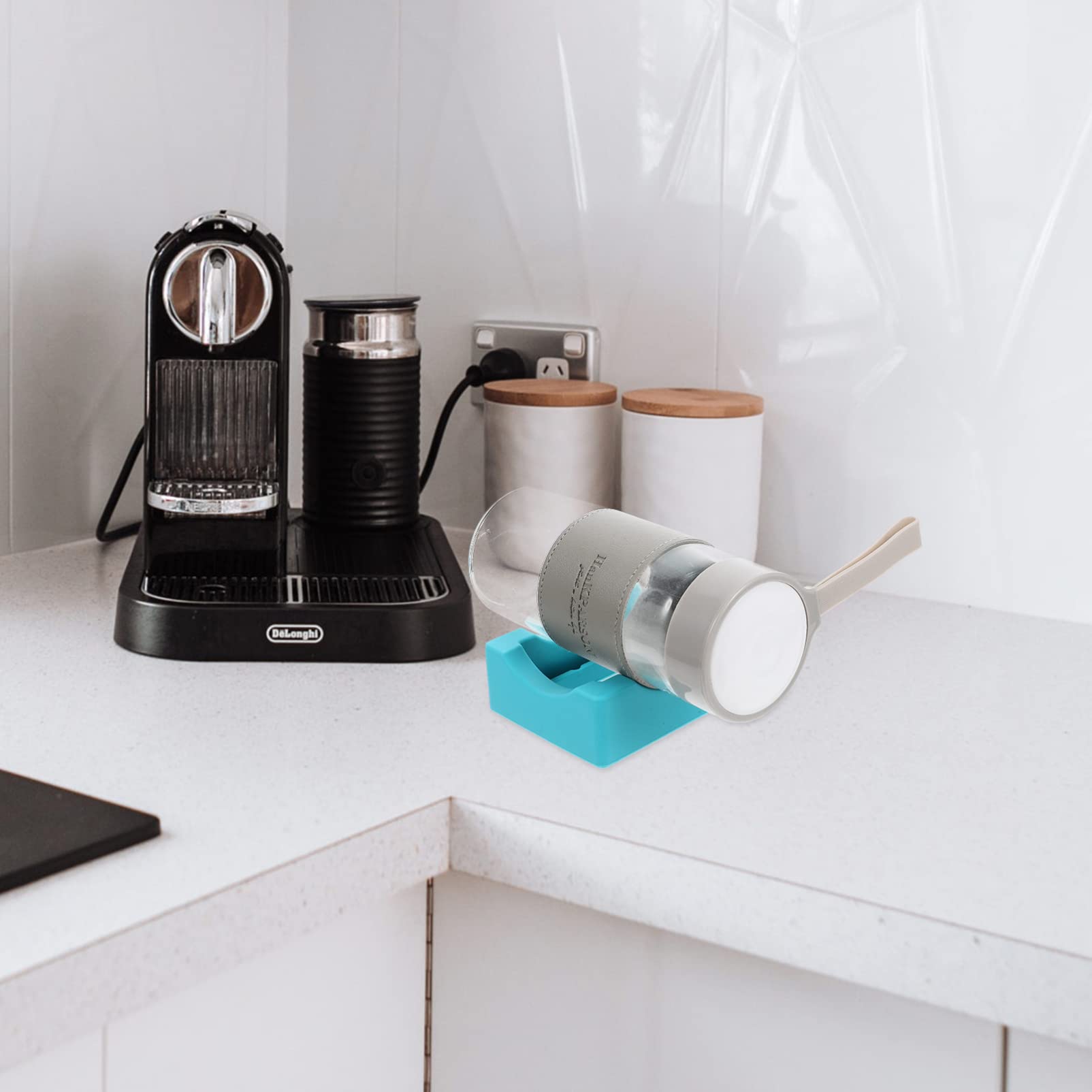 Premium Silicone Cup Holder for Tumbler - Non-Slip Drink Cradle, Home & Office Accessory - Perfect for Coffee Mugs, Water Bottles, and Travel Cups - Great for Desks, Cars, and DIY Projects