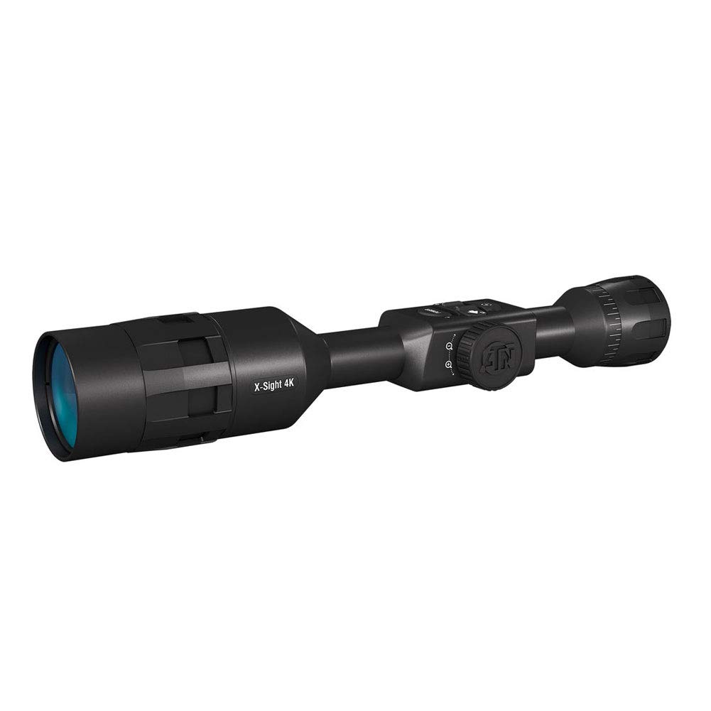 ATN X-Sight 4K Pro Smart HD Day/Night Vision Rifle Scope - 5-20x Zoom, Ballistic Calculator, WiFi & Bluetooth - Perfect for Hunting, Shooting Range & Tactical Use
