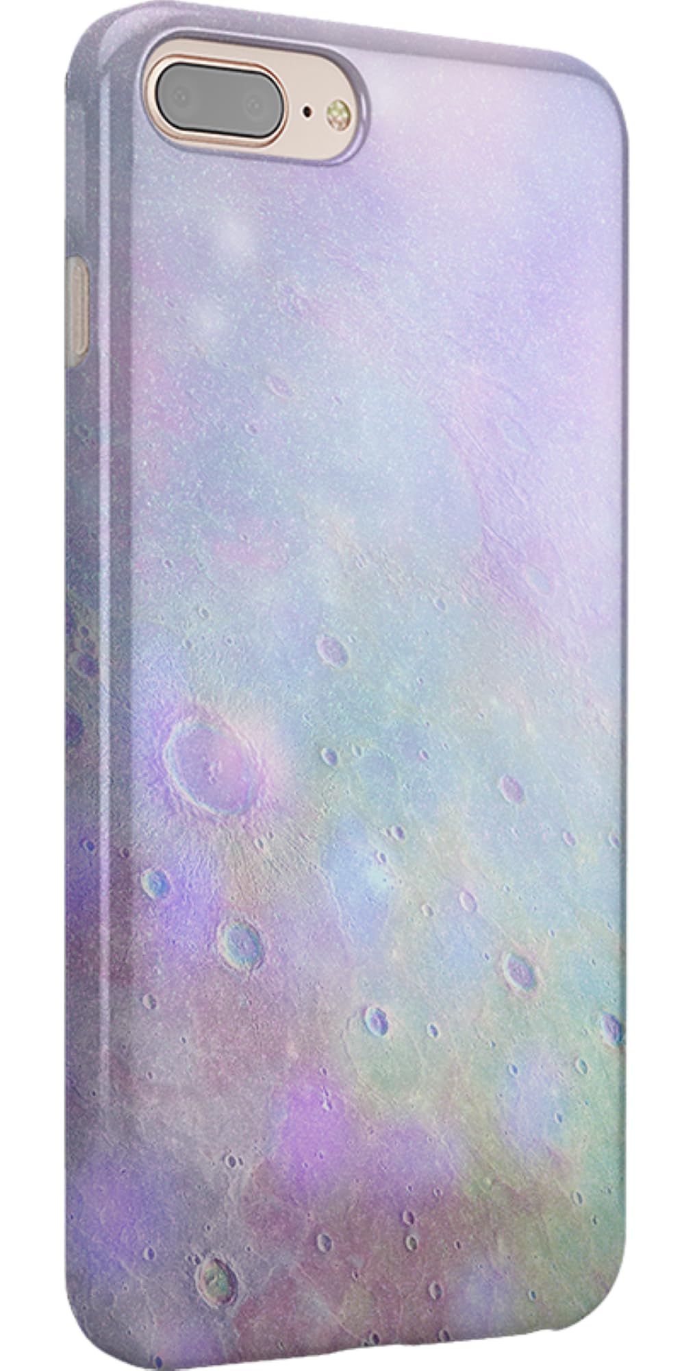 Casely iPhone 6/7/8 Plus Case - Pastel Marble Moon Design | Slim Protective Cover for iPhone 6 Plus/7 Plus/8 Plus | Perfect for Everyday Use, Work & Travel