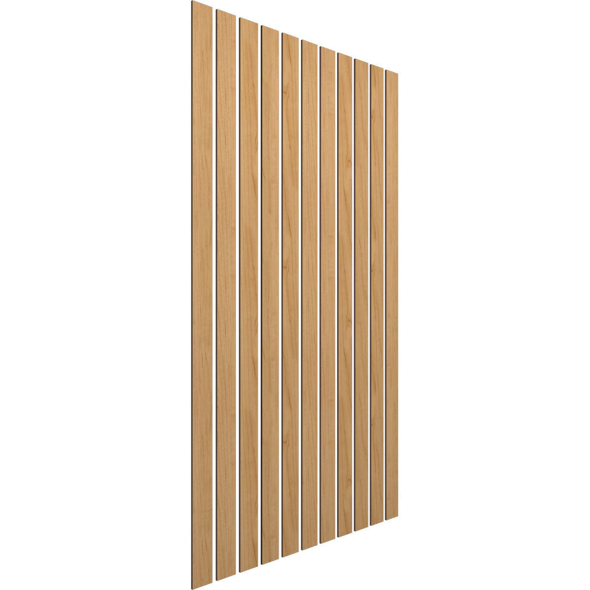Adjustable Wood Slat Wall Kit - Modern DIY Room Divider & Decorative Panel for Home & Office - Perfect for Living Room, Bedroom, or Workspace Partitions