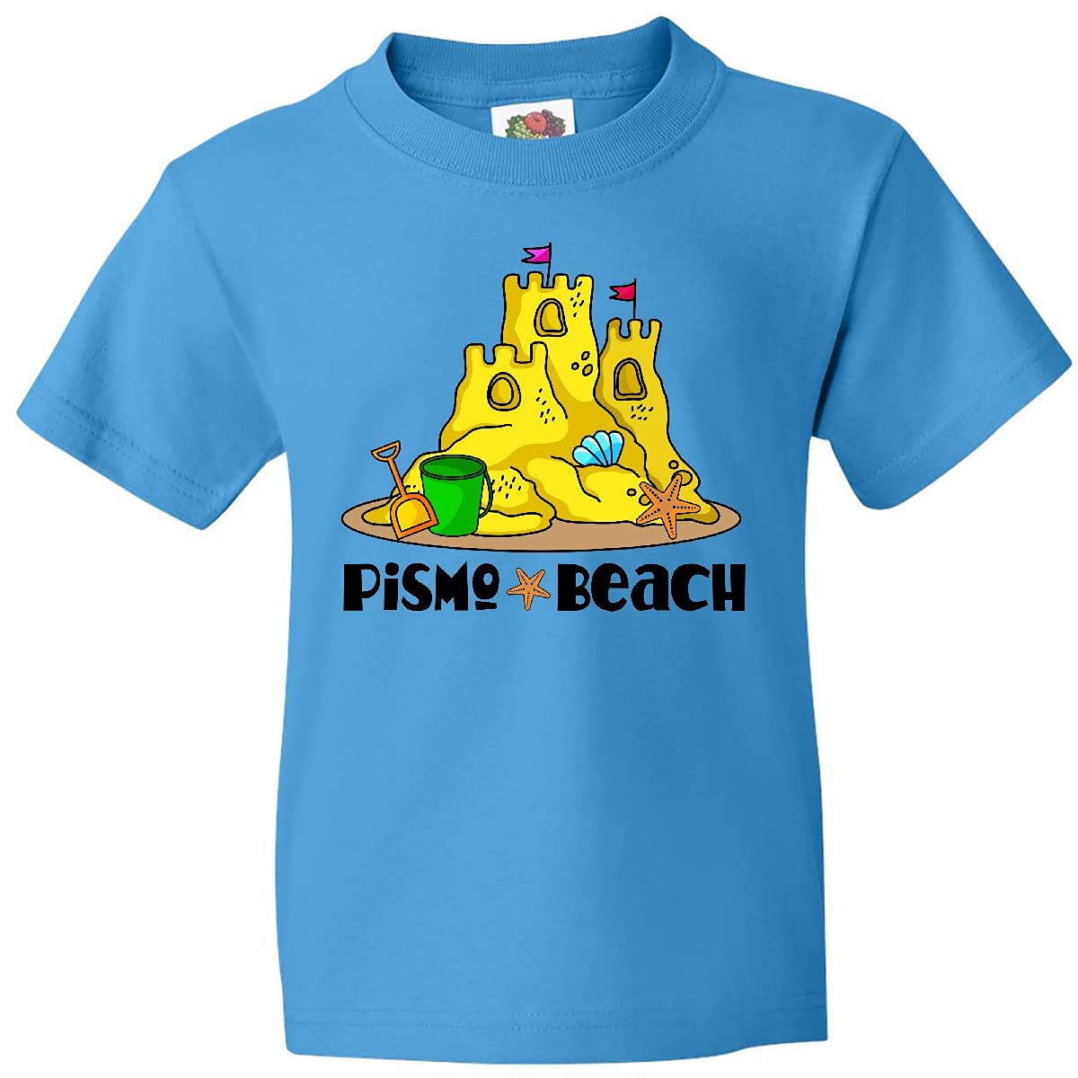 Inktastic Pismo Beach California Vacation Youth T-Shirt - Comfortable Kids Travel Tee for Beach Trips & Family Holidays