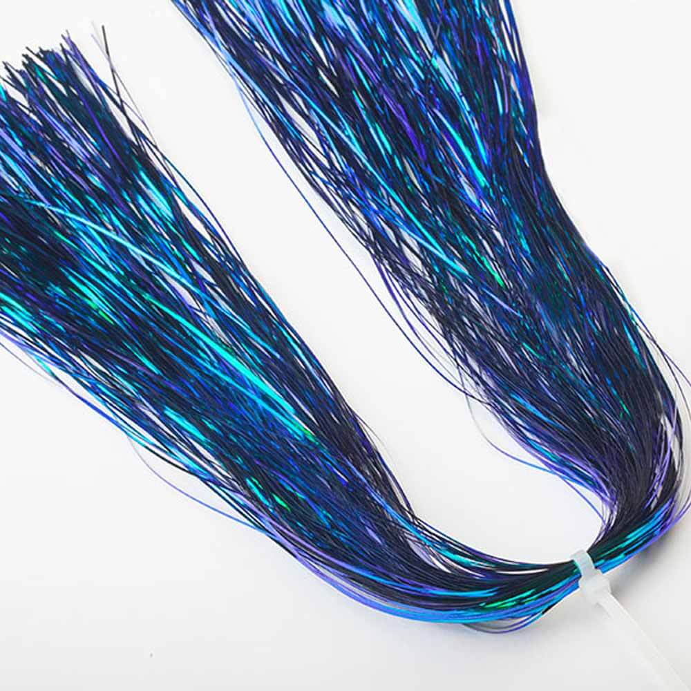 Hedron Dyed Pearl Flashabou Magnum - Premium Fishing Lure Material for Fly Tying & Bass Fishing - Perfect for Streamers, Jigs, and Saltwater Flies