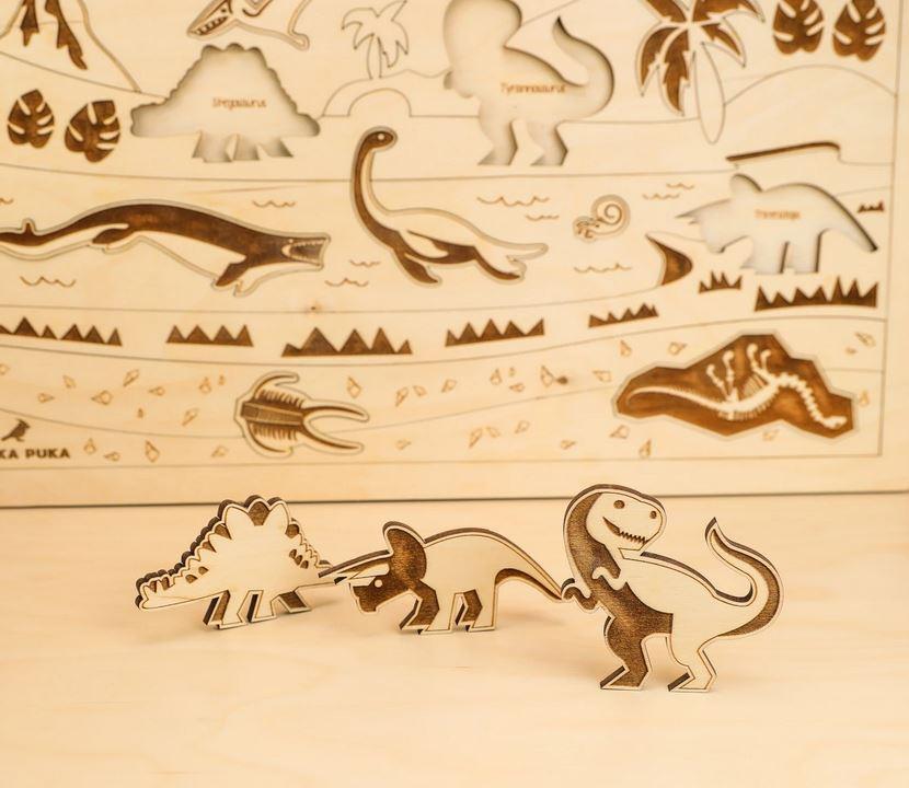 Lost World Wooden Puzzle - 500 Piece Challenging Jigsaw Puzzle for Adults & Teens - Perfect for Family Game Night & Stress Relief