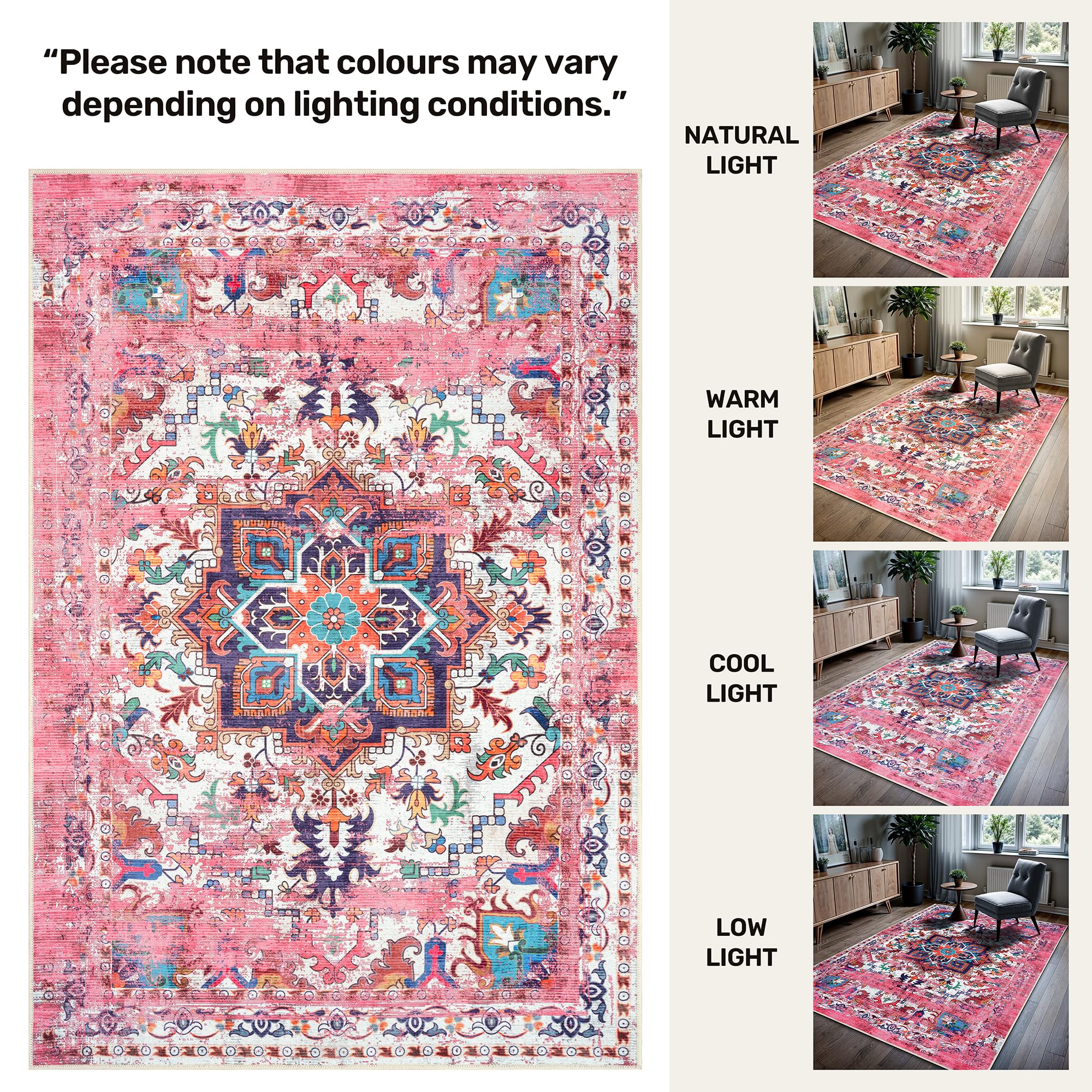 GLN Rugs Traditional Collection - 5'3