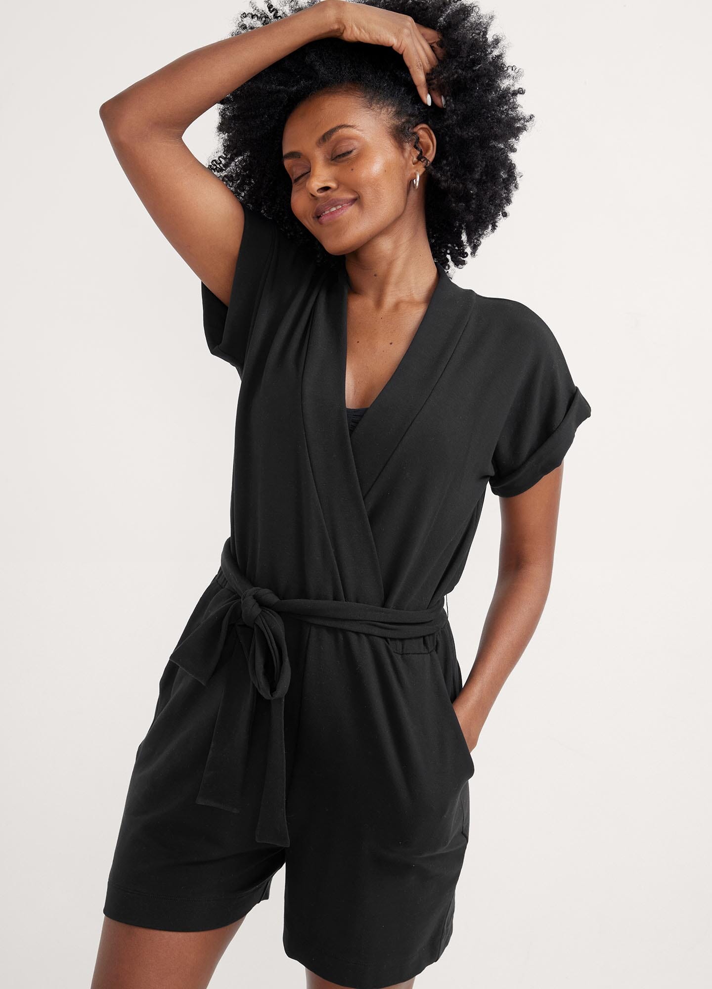 Stylish and Comfortable Nurse to Errands Romper - Perfect for Work, Running Errands, and Casual Outings