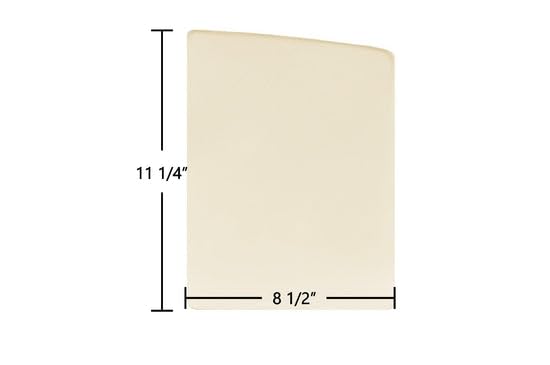 Hearthstone Bennington 8350 Clear Glass - Premium Replacement Glass for Wood Stoves & Fireplaces - Perfect for Home Heating & Cozy Winter Nights