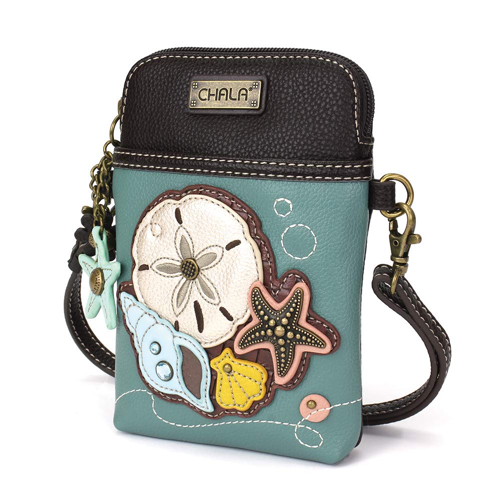 CHALA Women's Crossbody Phone Purse - Adjustable Strap PU Leather & Canvas Handbag in Multiple Colors | Perfect for Travel, Shopping & Everyday Use