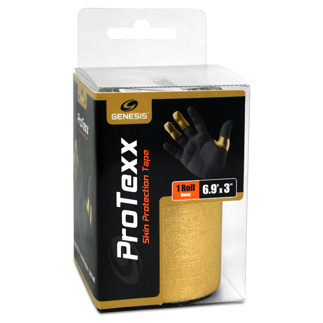 Genesis Pro Texx Gold Skin Protection Tape – Waterproof & Sweatproof for Sports, Tattoos & Wounds – Premium Adhesive Bandage for Active Lifestyle