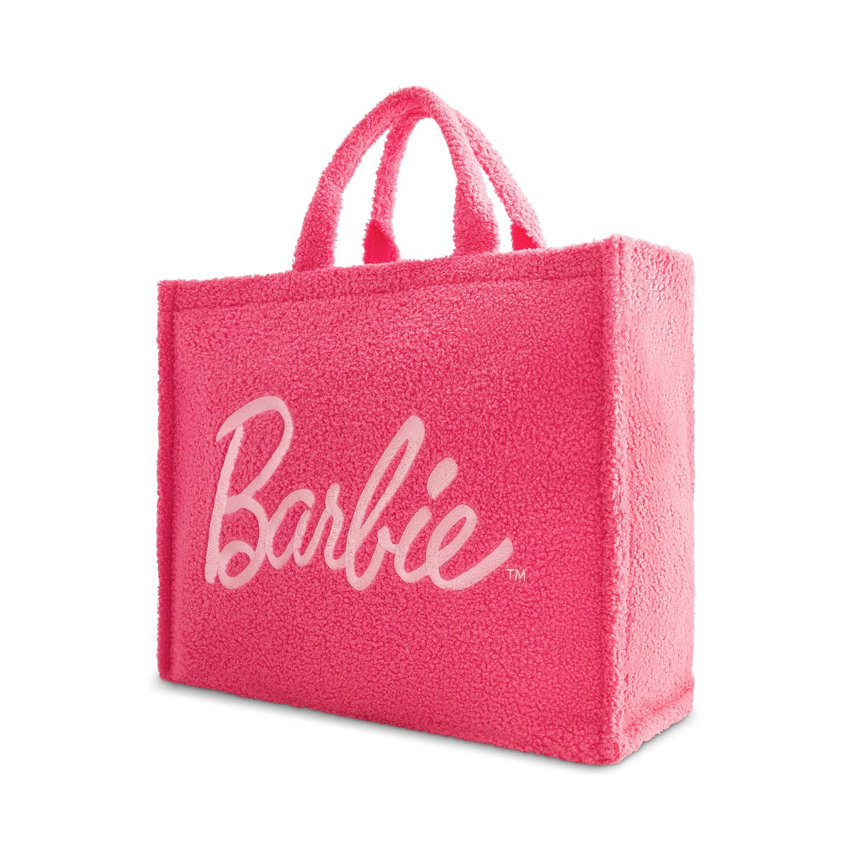 Barbie™ Large Travel Tote Bag with Trolley Strap - Perfect for Airplane Carry-On, Beach Trips & Shopping (Pink)