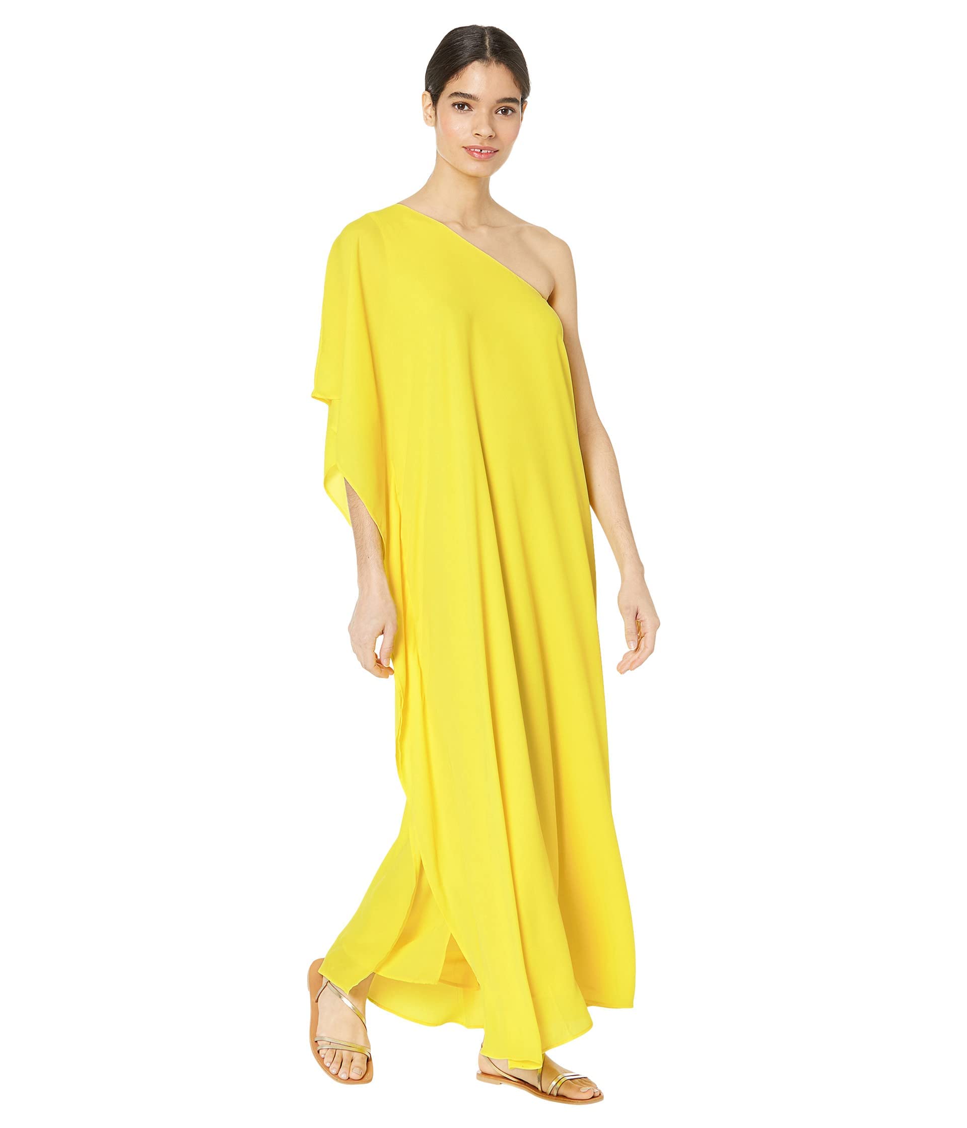 Tropez Maxi Dress in Sunshine Yellow - Flowy Summer Dress for Women | Perfect for Beach Vacations, Pool Parties & Casual Outings