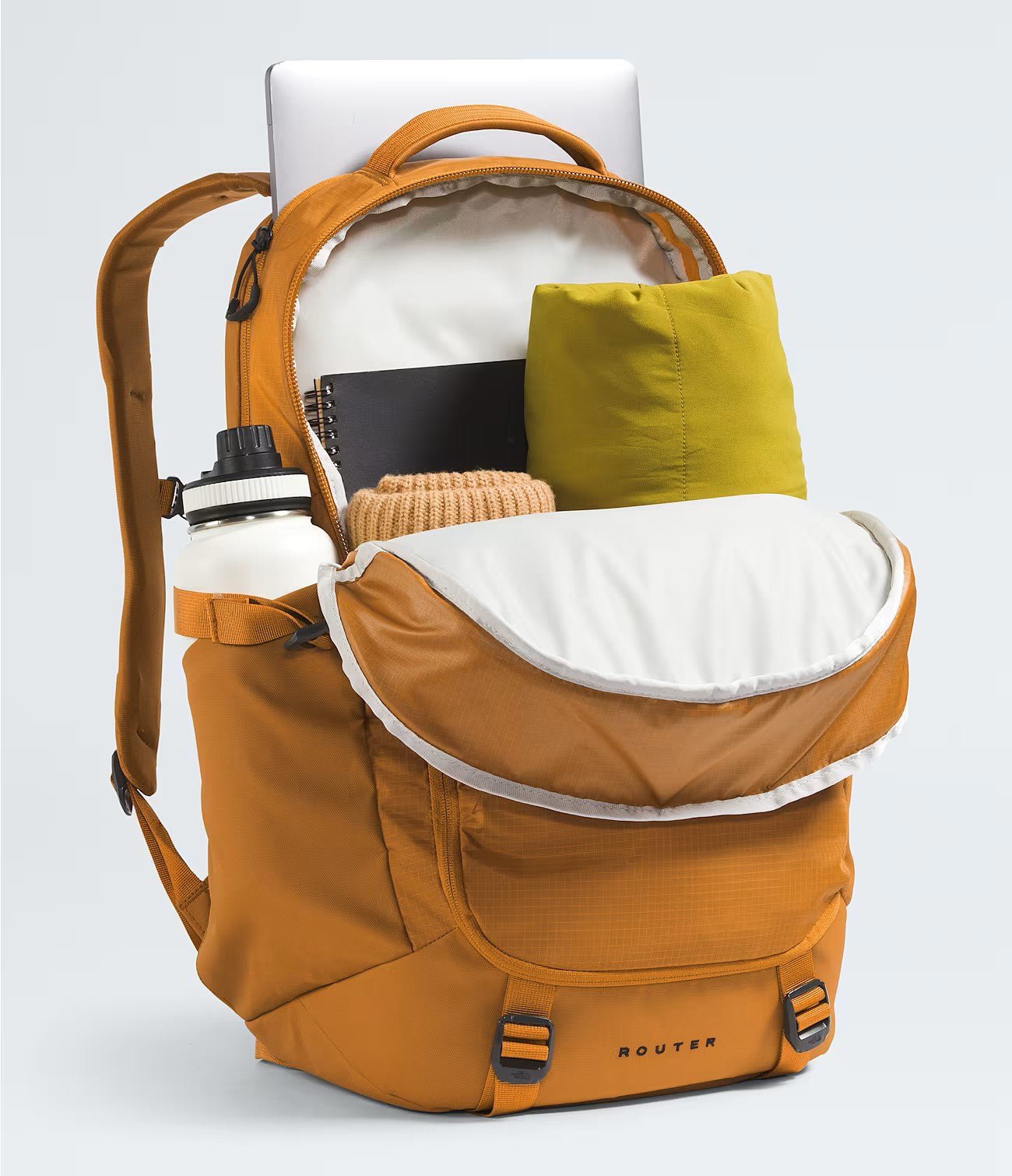 The North Face Router Backpack - Lightweight Laptop Backpack for Men & Women, Water-Resistant Hiking Daypack for Travel, Work & School | Perfect for Commuting, Outdoor Adventures & Daily Use