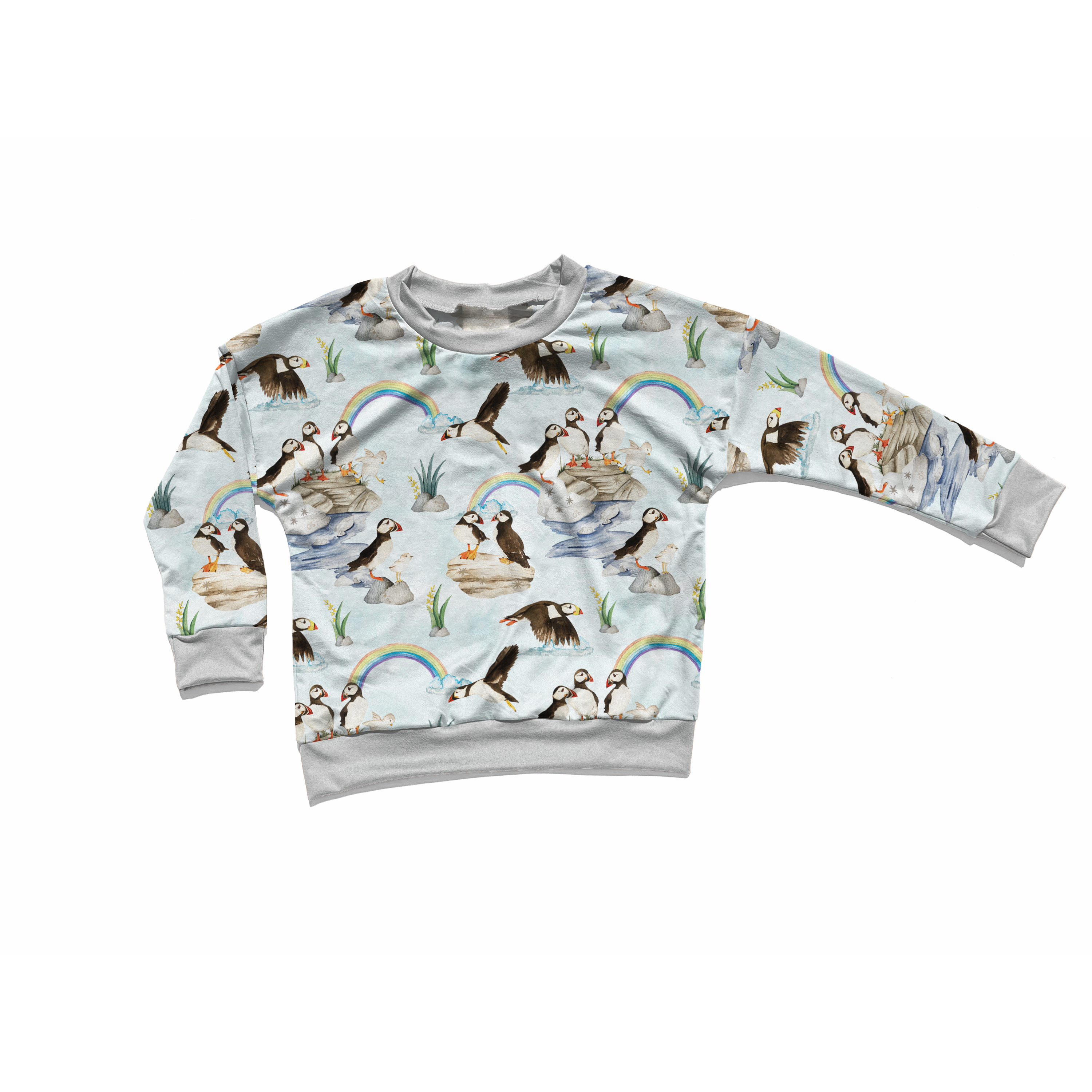 Puffin Point Crewneck Sweatshirt - Soft & Comfortable Unisex Pullover Sweater for Men & Women | Perfect for Casual Wear, Outdoor Activities & Cozy Loungewear
