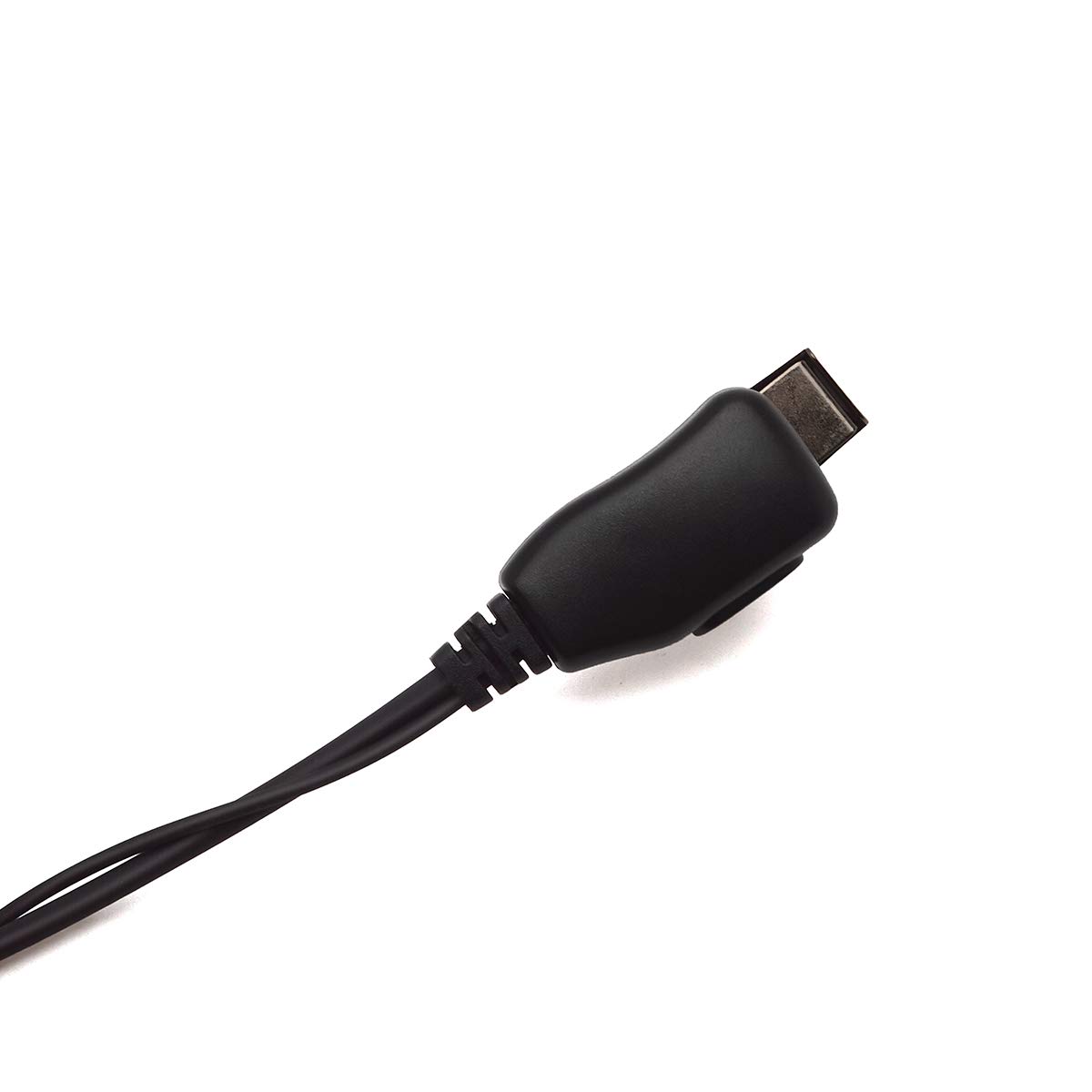 HYS D-Shaped Earpiece with Microphone & PTT Button - Compatible with Retevis, Kenwood, Baofeng UV-5R/UV-82/BF-888S, Wouxun Walkie Talkies (1 Pack) - Ideal for Security, Construction & Outdoor Communication