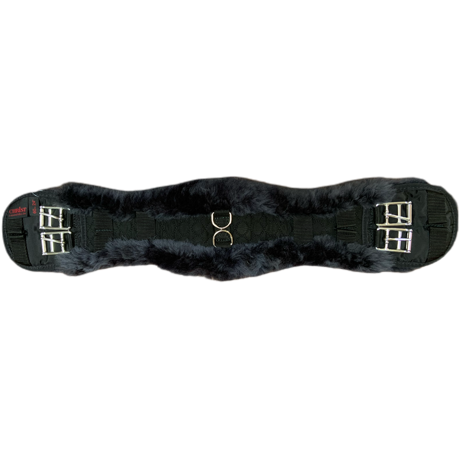 Premium Christ Lammfelle Merino Wool Dressage Girth for Horses - Soft & Breathable Equestrian Girth for Comfortable Riding, Training & Competition Use