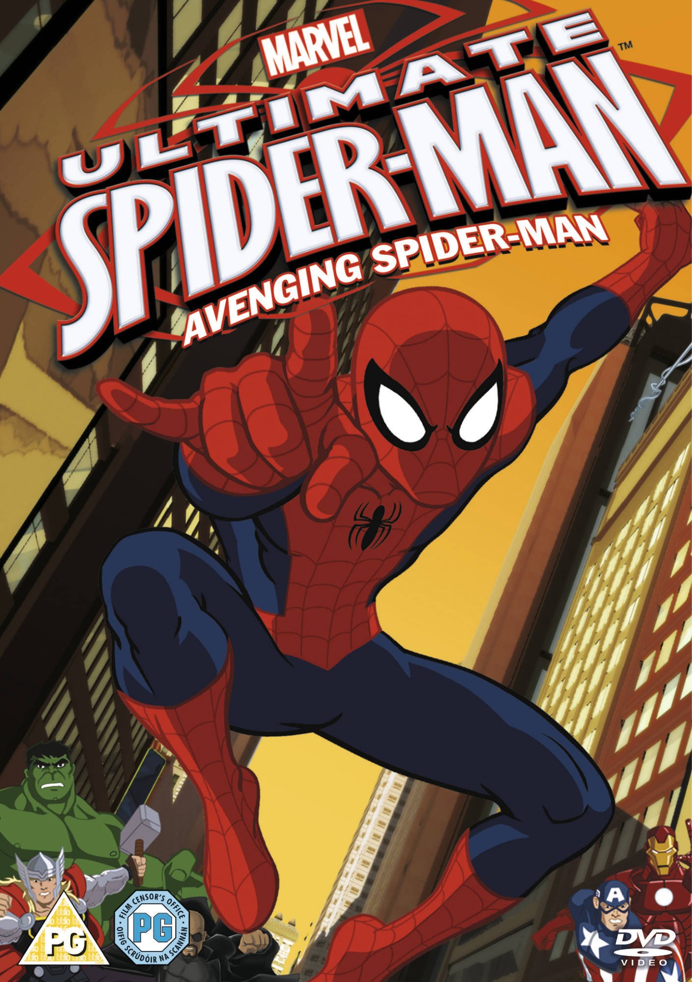 Ultimate Spider-Man: Volume 3 - Avenging Spider-Man [DVD] | Marvel Superhero Action Movie | Perfect for Kids & Comic Fans | Home Entertainment & Birthday Gifts