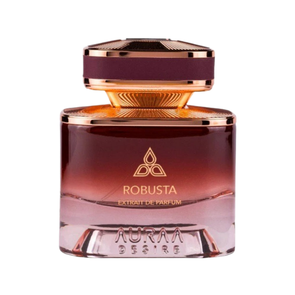 Auraa Desire Robusta Extrait 100ml - Premium Perfume Oil for Women & Men - Long Lasting Fragrance for Date Night, Special Occasions & Daily Wear