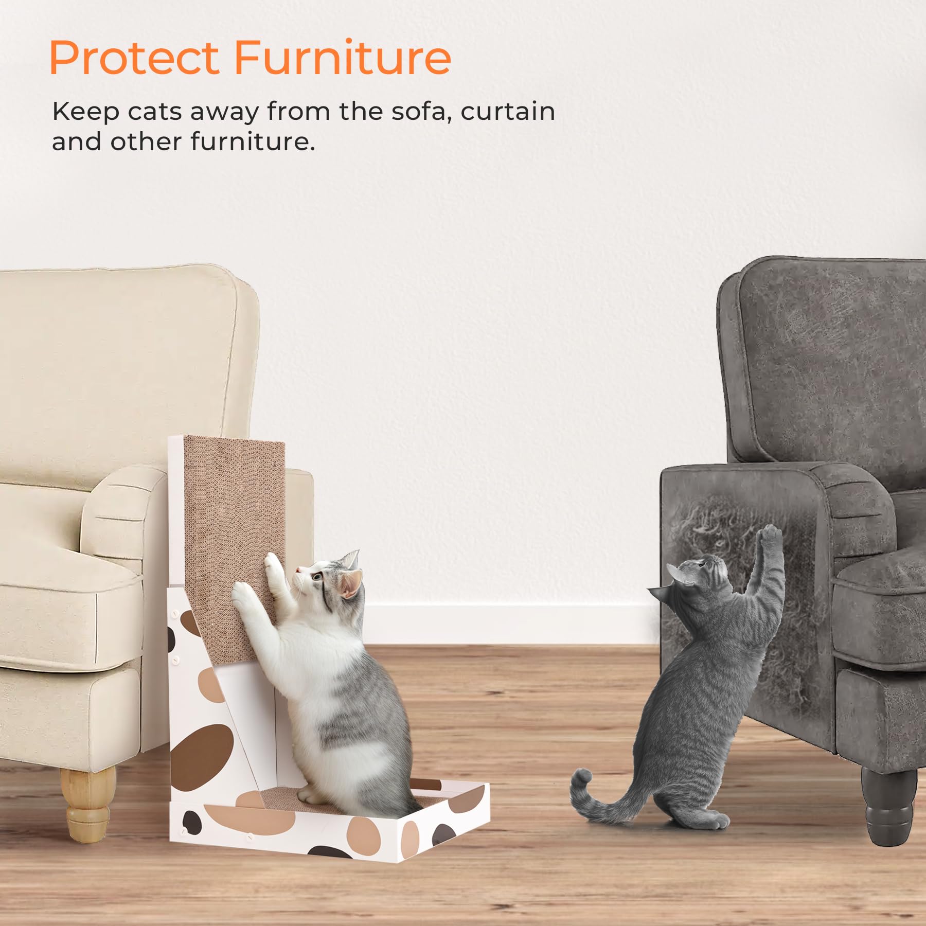 ComSaf L-Shaped Cat Scratcher - 25