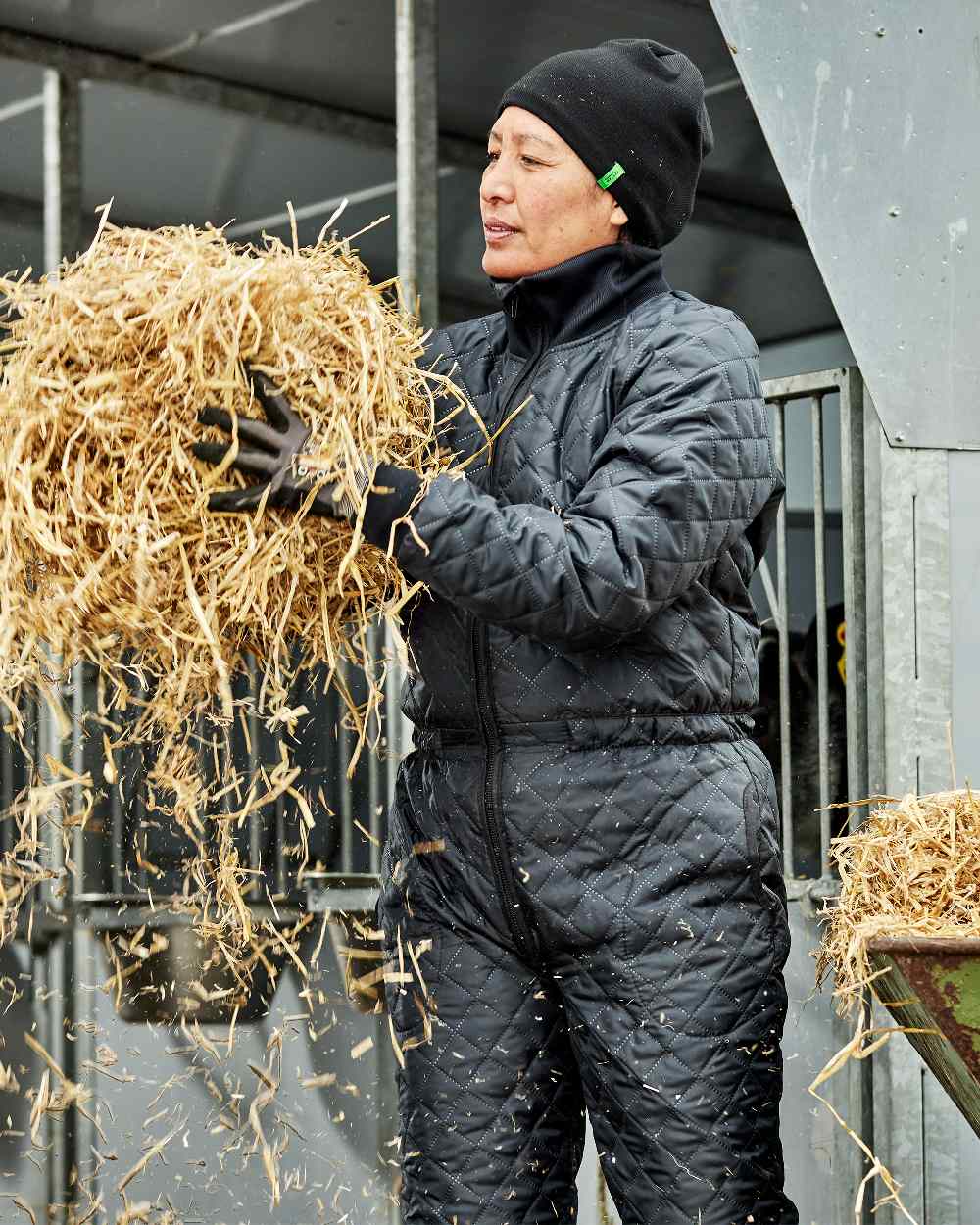 Elka Women's Thermal Coveralls - Winter Workwear for Cold Weather, Insulated Overalls for Outdoor Jobs, Hunting & Construction - Stay Warm & Comfortable in Freezing Temperatures