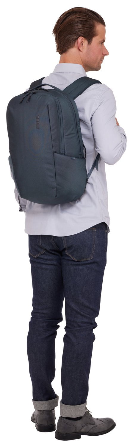 Thule Subterra 2 Laptop Backpack 21L - Water-Resistant Dark Slate Business Backpack for Men & Women - Perfect for Work, Travel & Daily Commute