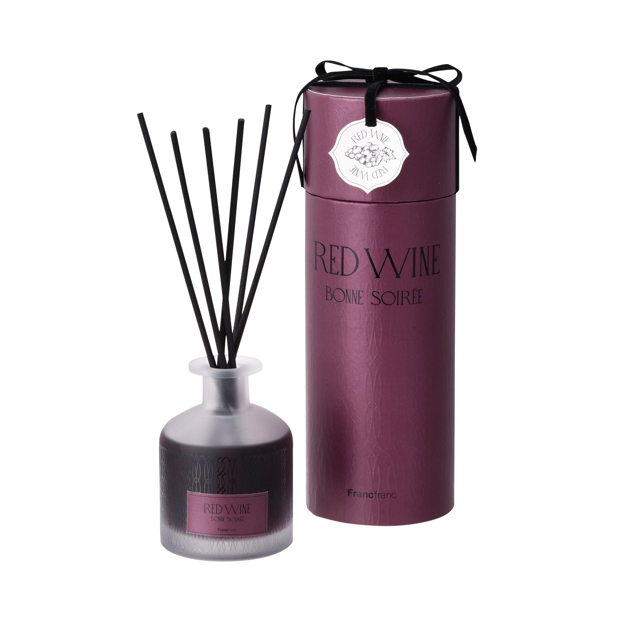 Premium Bonne Soiree Diffuser Red Wine - Aromatic Essential Oil Diffuser for Home, Office & Spa Relaxation | Perfect for Aromatherapy, Stress Relief & Creating Cozy Ambiance