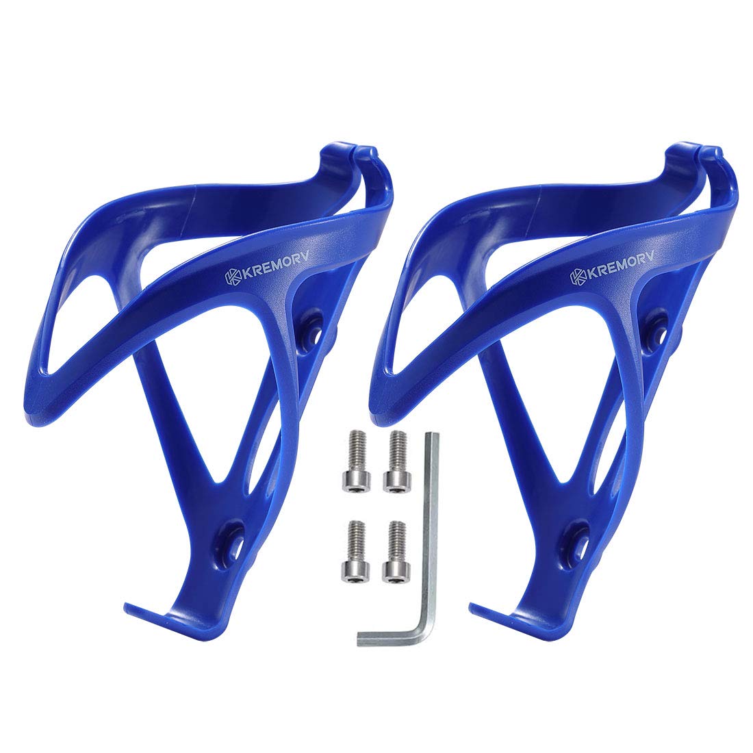 Kremorv 2 Pack Bike Water Bottle Holder - Durable Bicycle Water Cage for Road & Mountain Bikes - Perfect for Cycling, Commuting & Outdoor Adventures