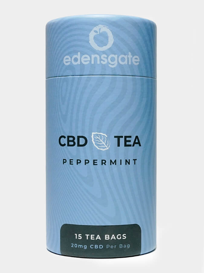 Premium Organic CBD Tea for Relaxation & Stress Relief - Natural Herbal Infusion with Cannabidiol - Perfect for Evening Wind Down & Wellness Routine