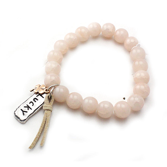 Glass Bead Bracelet - Elegant Handmade Jewelry for Women | Perfect for Parties, Weddings & Everyday Wear