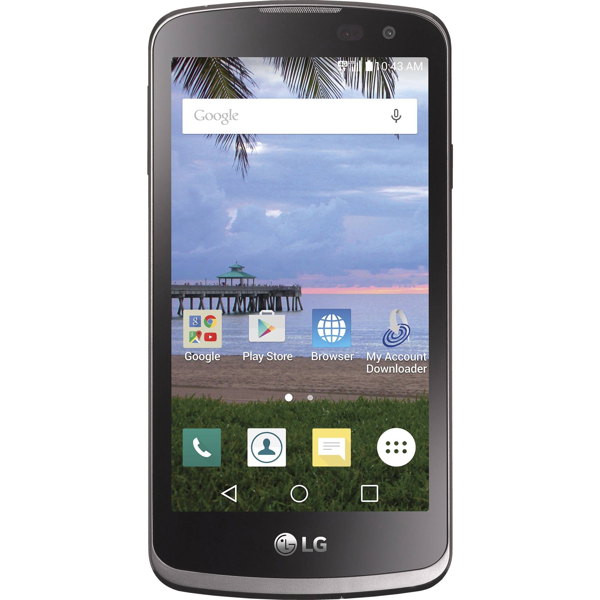 LG Rebel 8GB Tracfone CDMA Prepaid Smartphone - Perfect for Budget-Conscious Users & First-Time Phone Owners