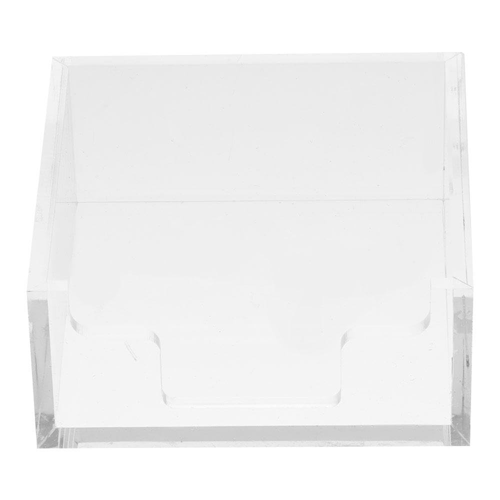 Dohobby Clear Acrylic Sticky Note Holder - Memo Pad Dispenser & Organizer for Office, Home, School - Perfect for Desk Organization, Productivity Tools, and Note-Taking Accessories
