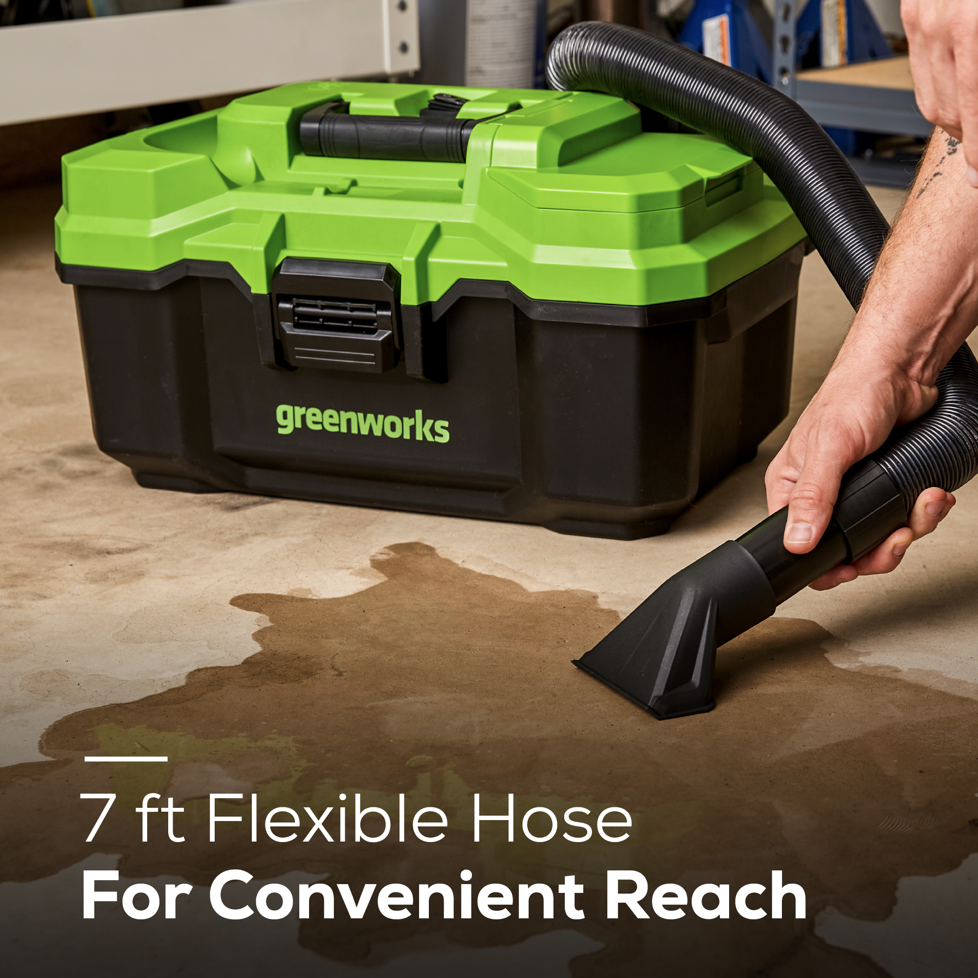 24V Brushless 3 Gallon Cordless Wet Dry Vacuum Cleaner with 4.0Ah USB Battery & Charger - Powerful Portable Vac for Home, Garage, Car, and Workshop Cleaning