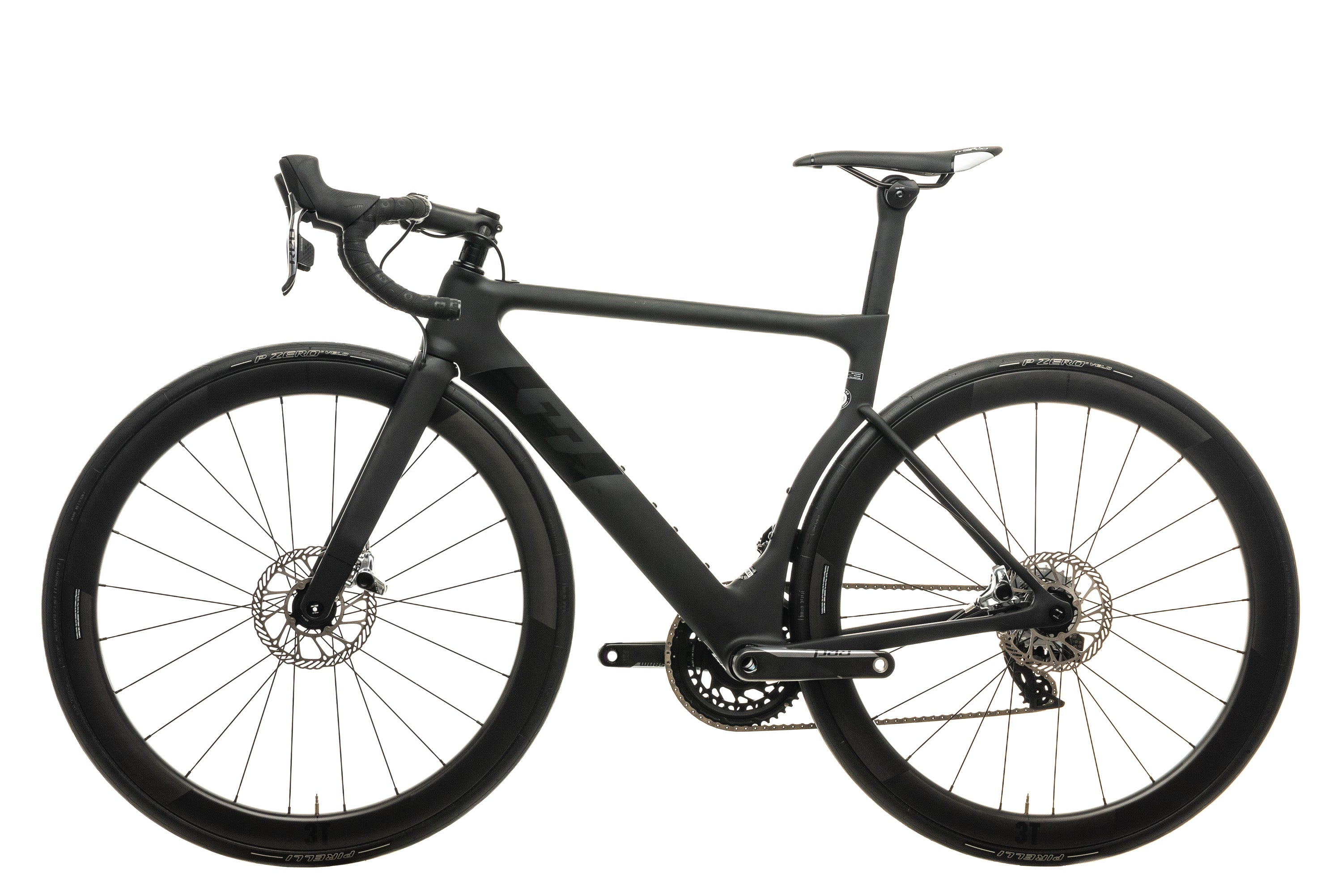2020 3T Strada Due Team Stealth Red AXS eTap Road Bike - Small Size | High-Performance Carbon Frame | Perfect for Racing & Endurance Cycling