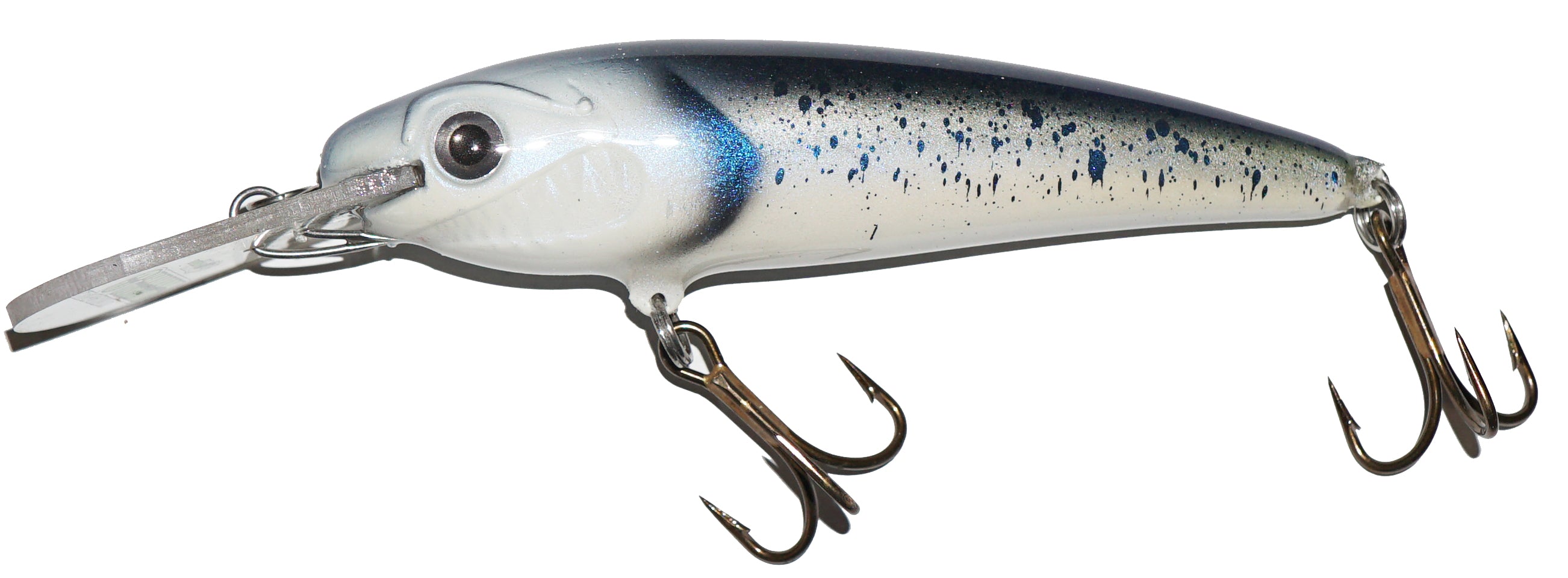 Adam's Custom Lures Minn O Crankbait Fishing Lure - Premium Bass Fishing Bait for Freshwater & Saltwater - Perfect for Trolling, Casting, and Jigging