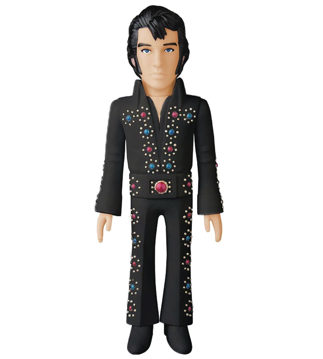 Elvis Presley Collectible Figurine VCD - Limited Edition Black Version | Perfect for Home Decor, Gift for Music Lovers & Elvis Fans