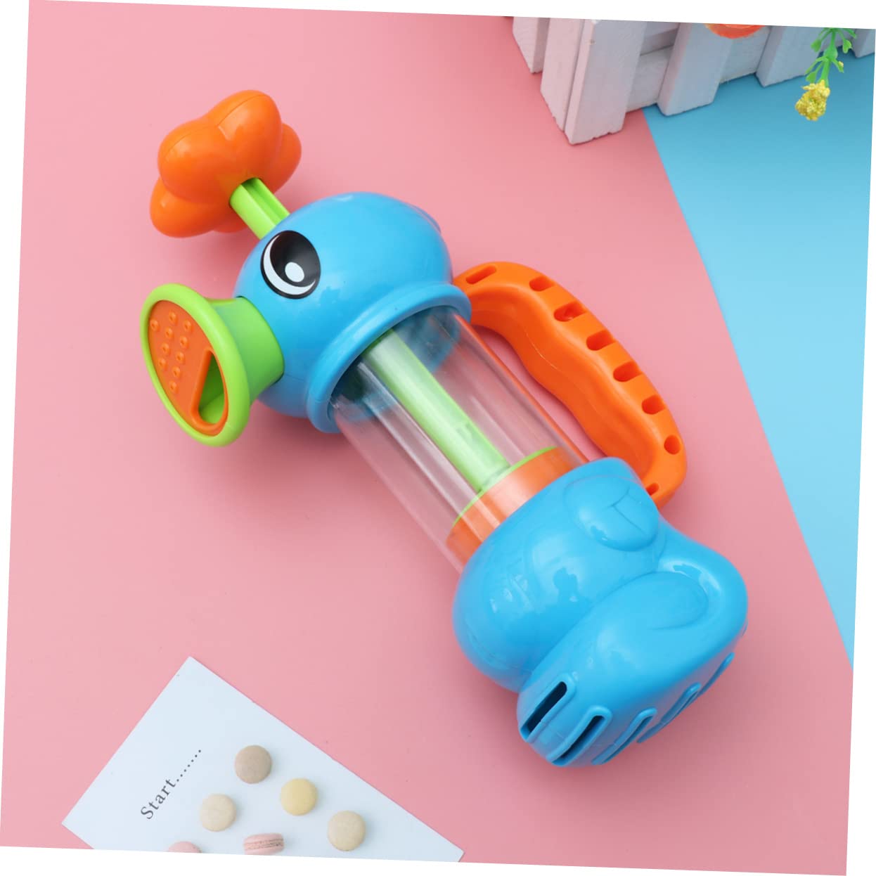 HEMOTON 3-Piece Water Spray Toy Set - Faucet & Pump Bath Toys for Kids - Fun Outdoor & Bathtub Water Play for Toddlers & Children