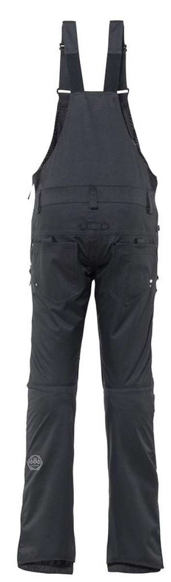 686 Women's Black Magic Insulated Bib Snow Pants - Waterproof Winter Ski Bib Overalls for Snowboarding & Cold Weather (2022 Model) - Perfect for Skiing, Snowboarding & Outdoor Winter Activities