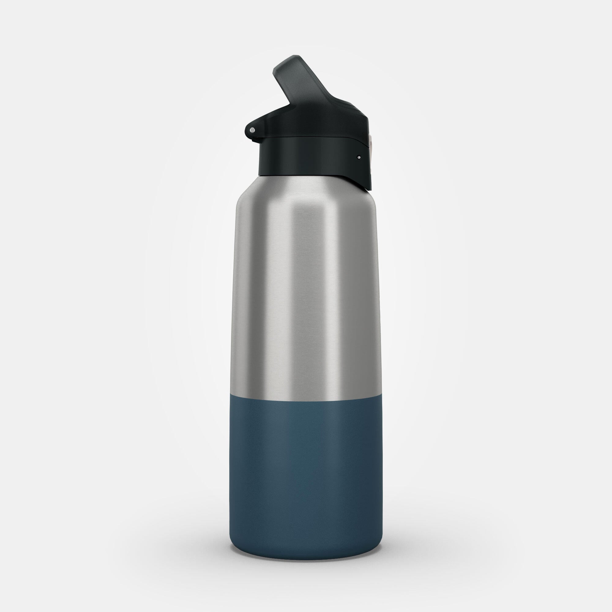Quechua MH900 Double Wall Insulated 800ml Stainless Steel Water Bottle - Keeps Drinks Hot/Cold for Hours - Perfect for Hiking, Camping & Outdoor Adventures
