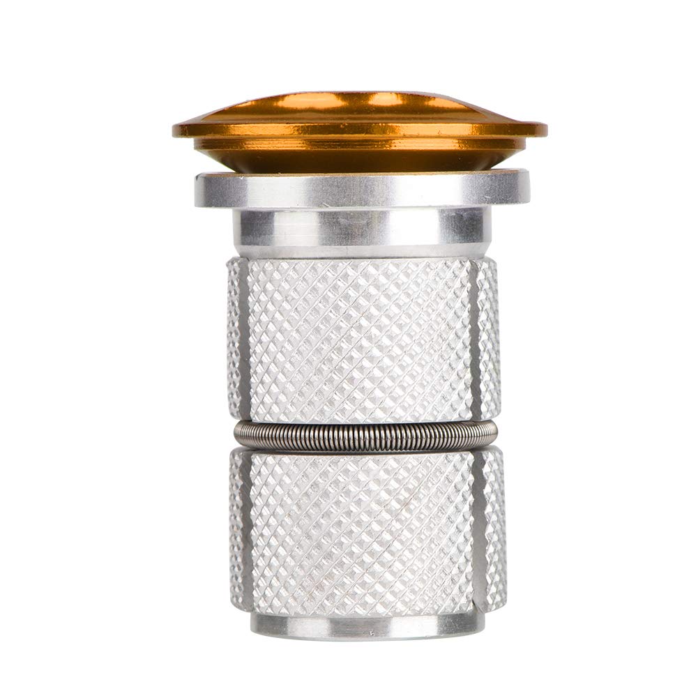 Keenso Bike Stem Headset - Lightweight Aluminum Alloy 1/1.25 Inch Fork Expander Top Cap for Road & Mountain Bikes | Perfect for Cycling, Commuting & Bike Upgrades