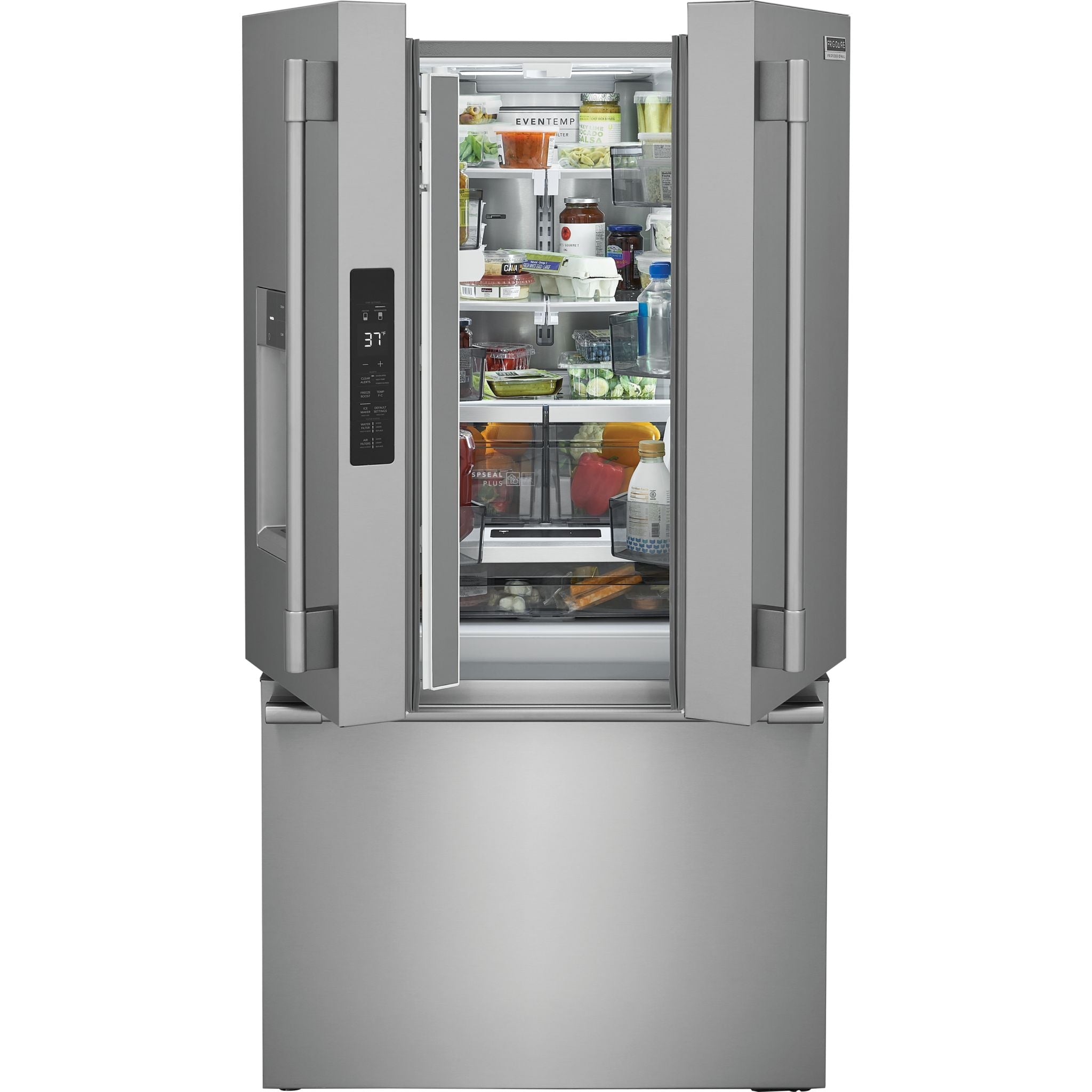 Frigidaire Professional PRFS2883AF 36-Inch French Door Refrigerator with Stainless Steel Finish - Perfect for Modern Kitchens and Open-Concept Living Spaces