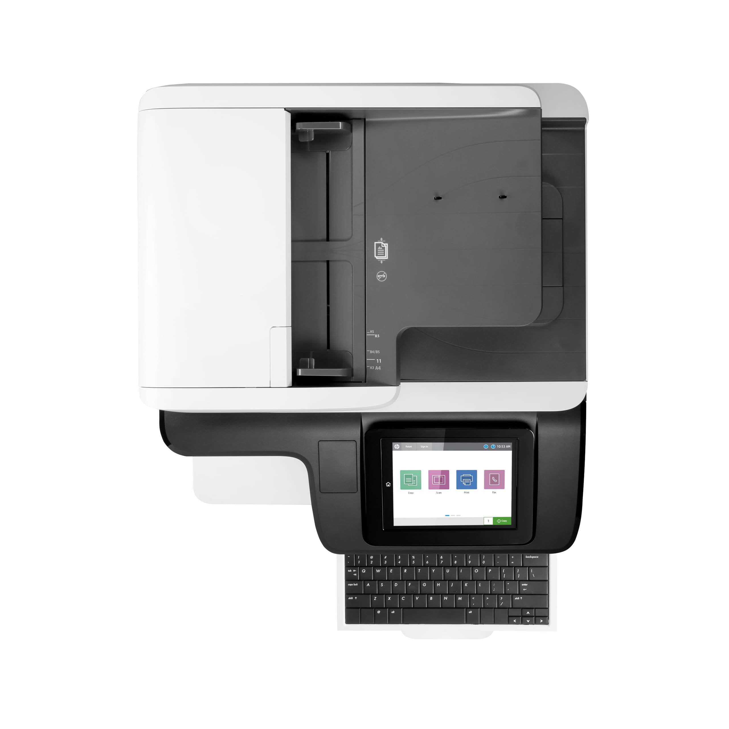 HP Color LaserJet Enterprise M776z Wireless All-in-One Printer - Fast Duplex Printing, JetIntelligence, White (3WT91A) | Ideal for Office & Home Workspaces
