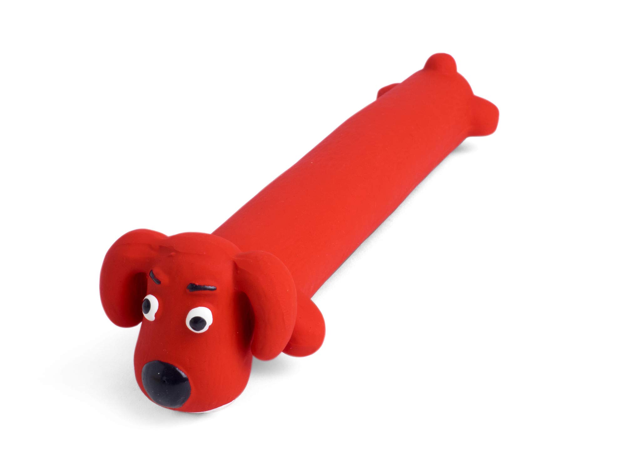 Petface Latex Lounging Pig Dog Toy - Durable Chew Toy for Small & Medium Dogs - Perfect for Indoor Play, Teething Relief & Interactive Fun