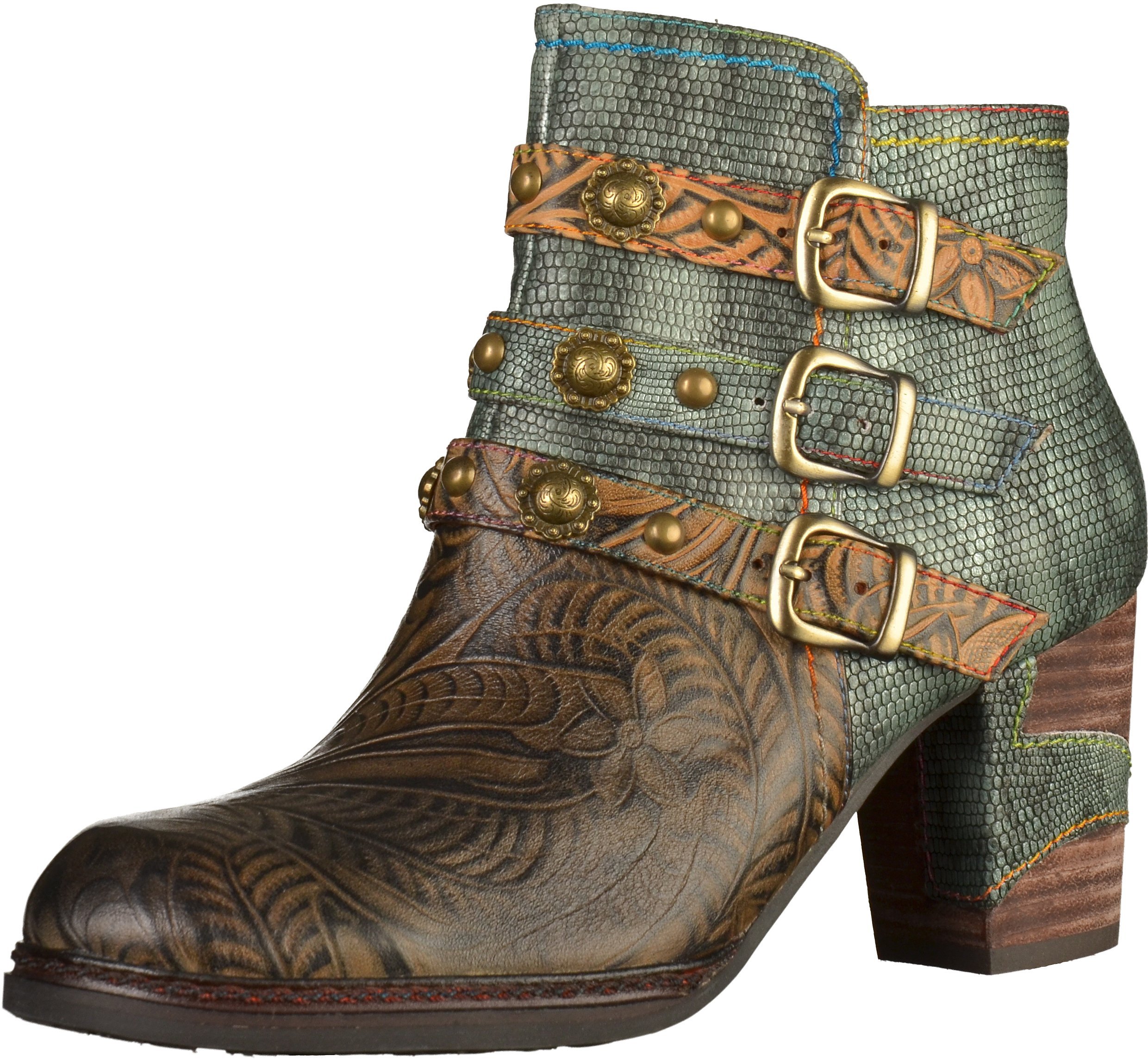 Laura Vita Women's Ankle Boots - Stylish & Comfortable Leather Booties for Fall & Winter | Perfect for Office, Casual Outfits & Date Nights