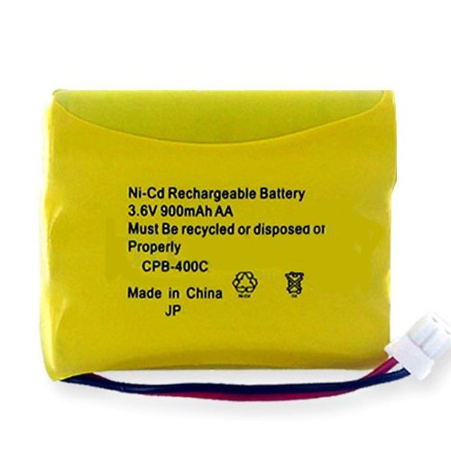Replacement Ni-CD 3.6V 900mAh Battery for GE 26936GE1 Cordless Phone - High Capacity Long Lasting Power - Perfect for Home & Office Landline Phones