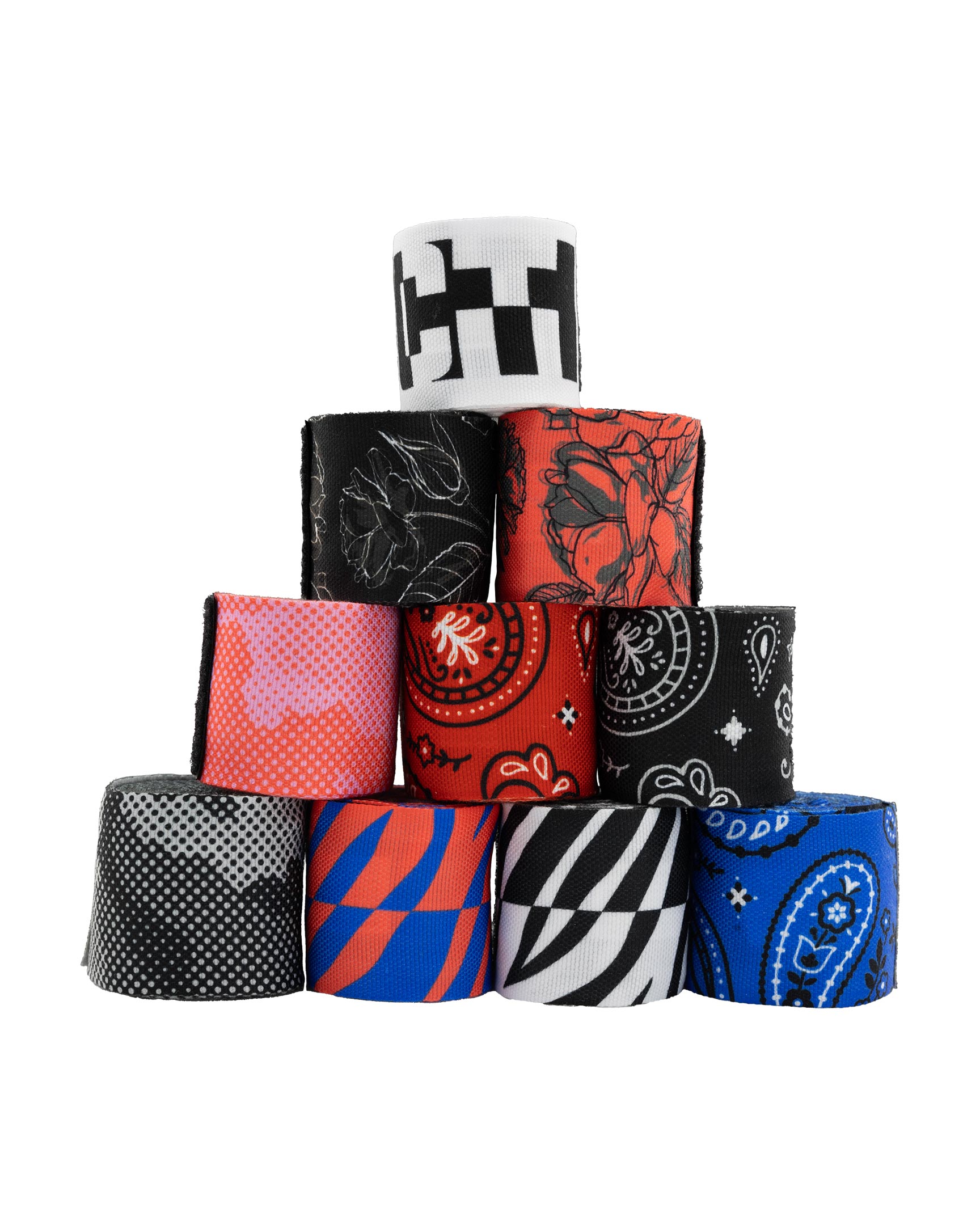 Premium Inkline 120 Printed Hand Wraps for Boxing & MMA Training - Breathable Support for Punching Bag Workouts, Sparring & Fitness Training