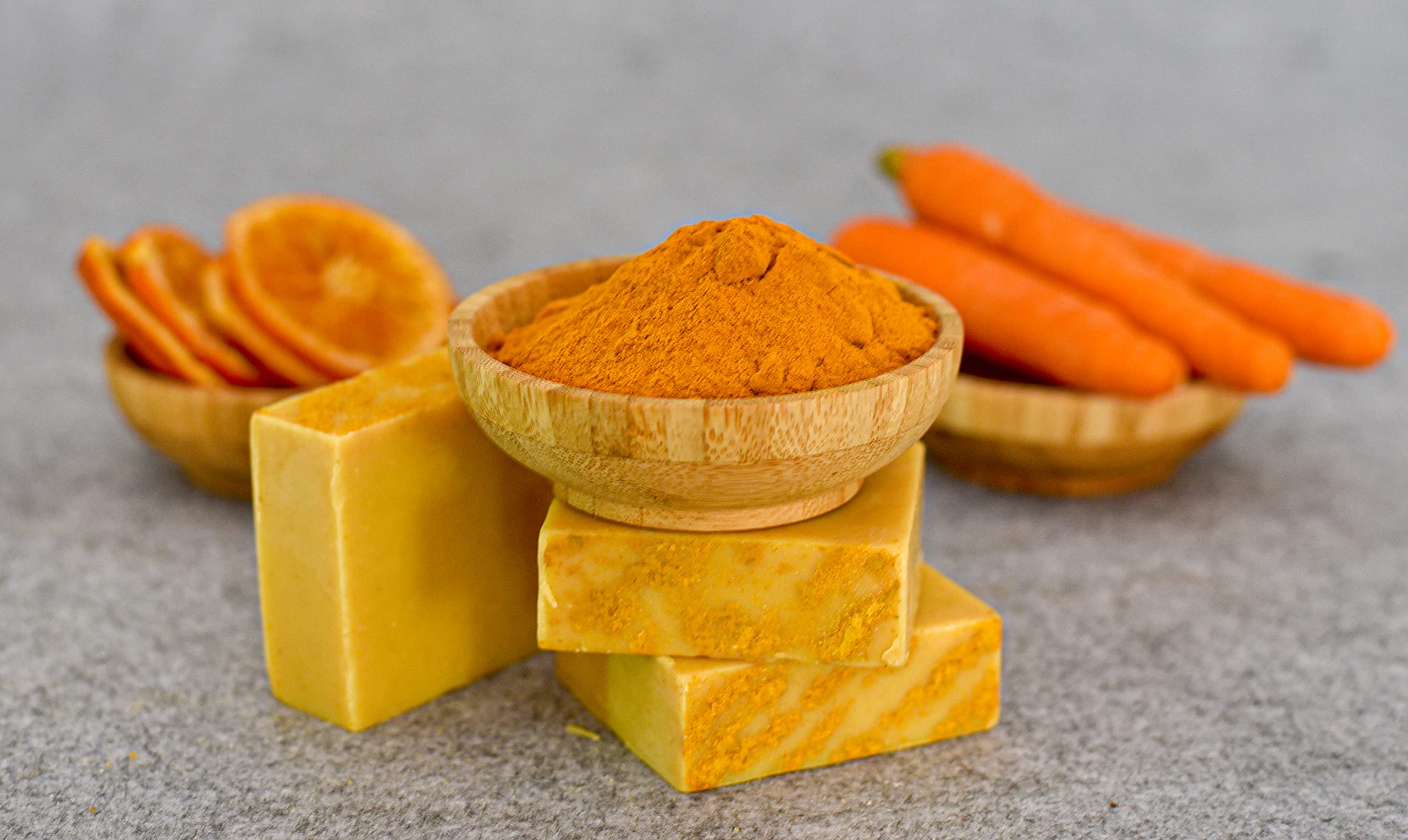 BODYcafe Turmeric Essential Oil Bathing Bar - 100% Natural Skin Care Soap for Relaxation & Glowing Skin | Perfect for Spa, Aromatherapy & Daily Skincare Routine