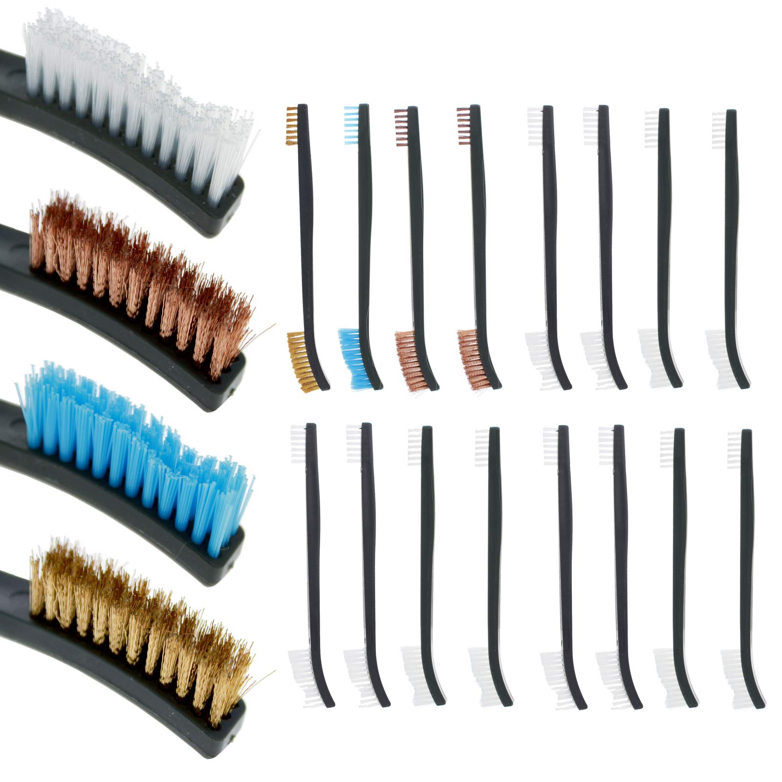 18-Piece Gun Cleaning Kit - Brushes & Tools for Firearm Maintenance